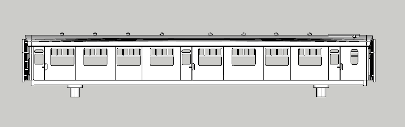 (image for) (N) SR Bulleid Eastleigh Open Third - d2017a